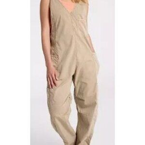 Alpine Design Jumpsuit Size XS Overalls Beige Oversized NWT $88 Women's